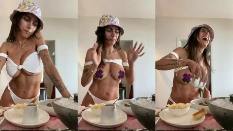 Mia Khalifa – Quick Breakfast Nude Leak Onlyfans